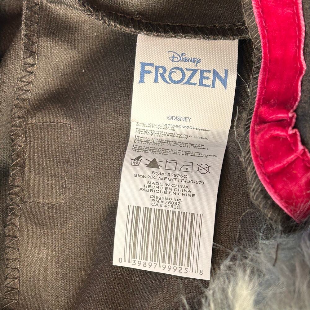 Adult Disney Frozen Costume Men XXL Kristoff Halloween Complete Set Tunic Etc - Picture 5 of 15